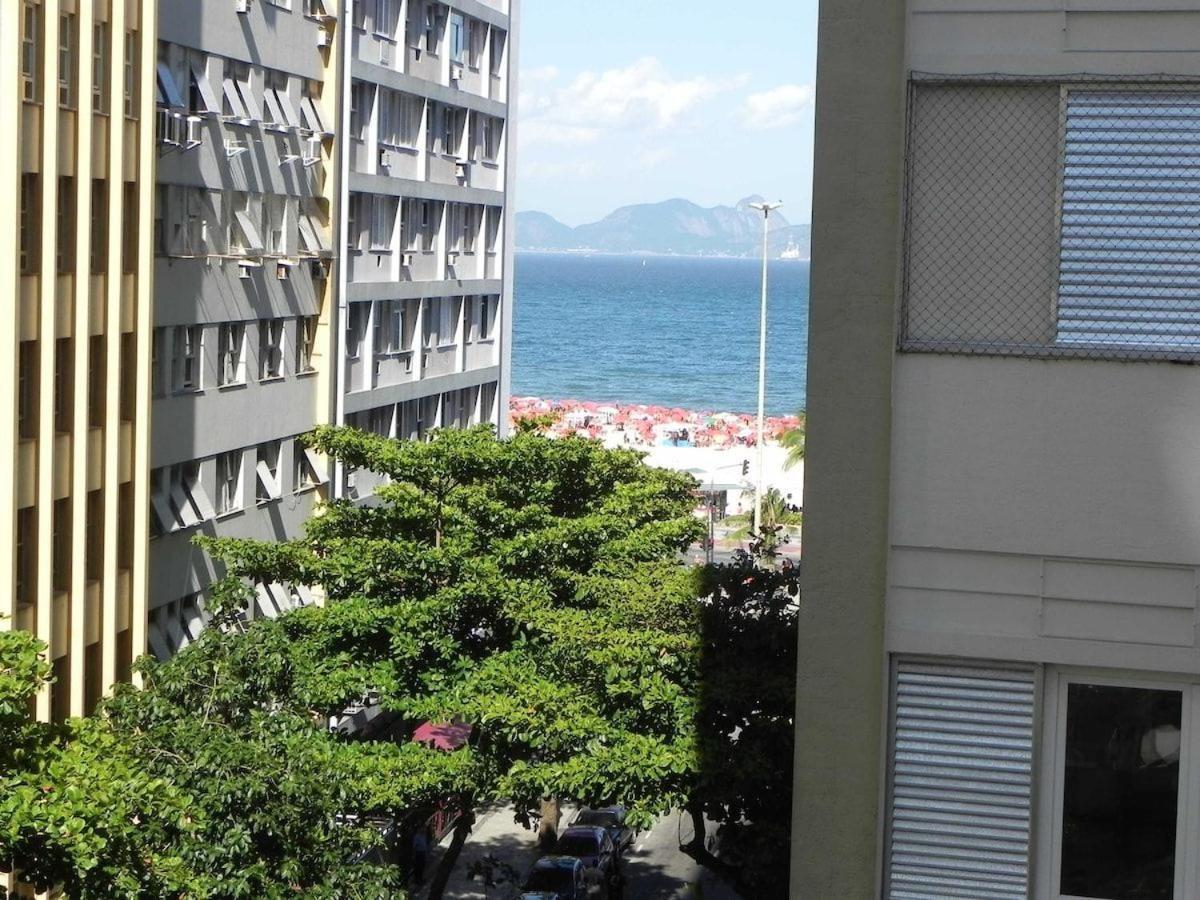 Vista Lateral Praia De Copacabana Rio de Janeiro Buitenkant foto